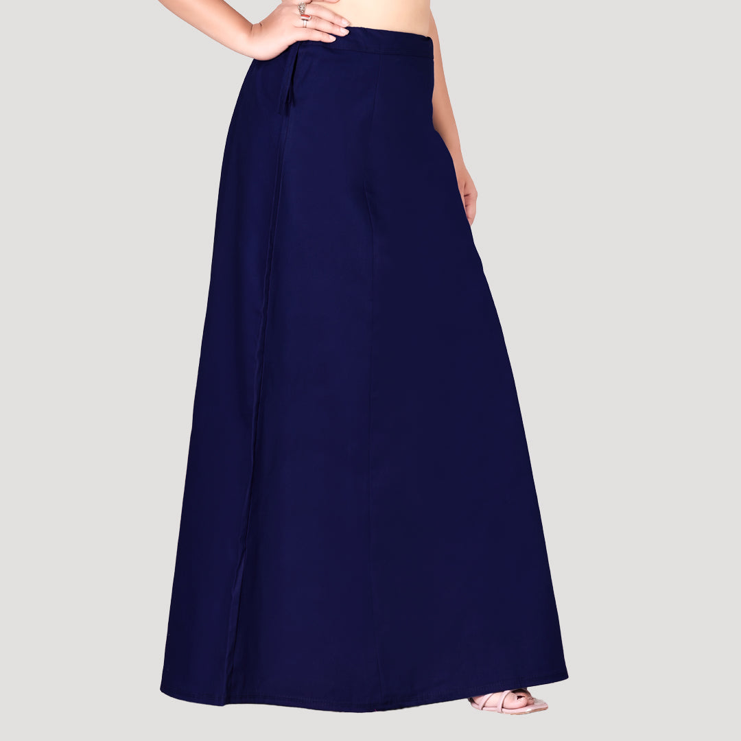 Paco Parrot™ Premium Cotton Petticoat for Women | Soft Breathable Cotton Saree Petticoat for Women