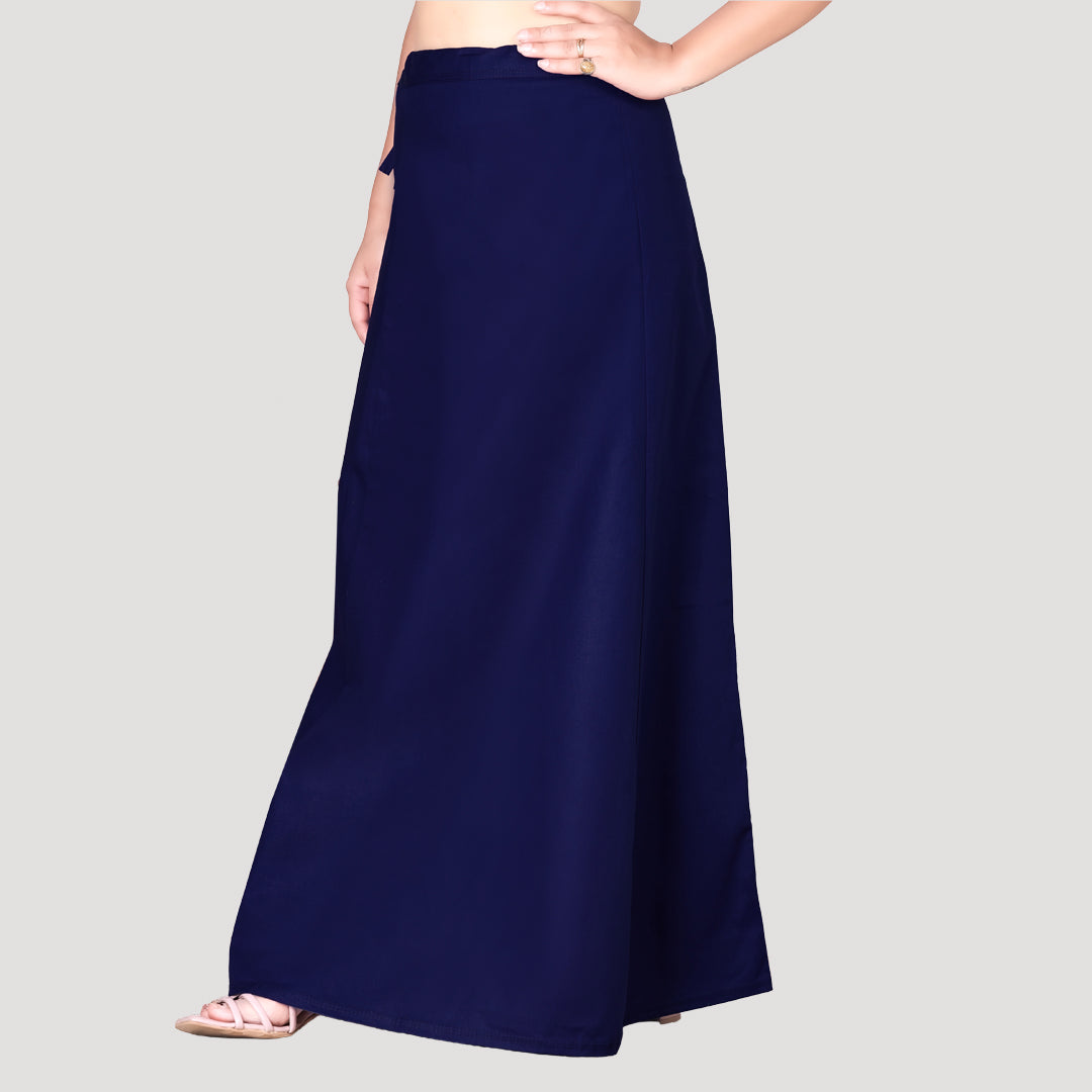 Paco Parrot™ Premium Cotton Petticoat for Women | Soft Breathable Cotton Saree Petticoat for Women