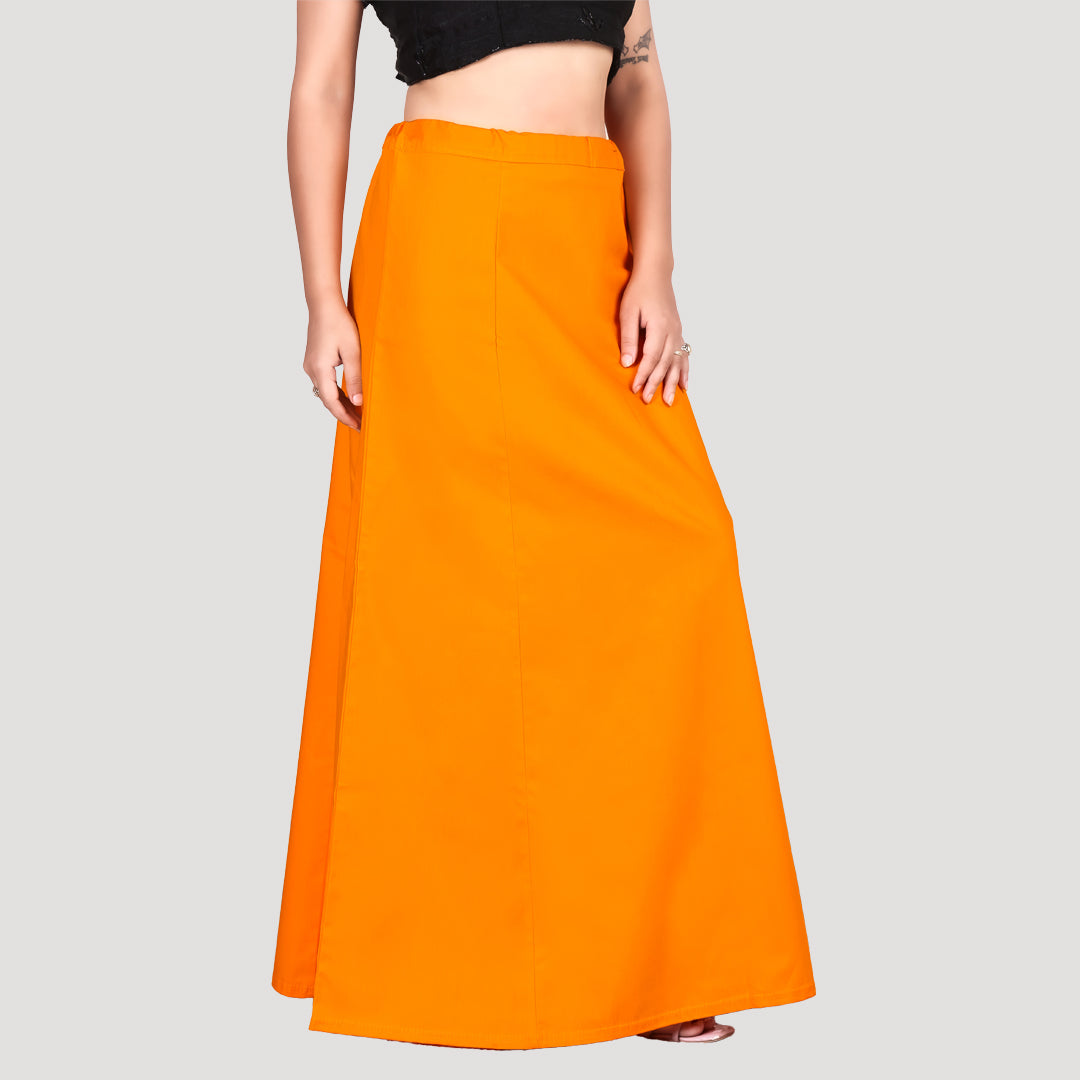 Paco Parrot™ Premium Cotton Petticoat for Women | Soft Breathable Cotton Saree Petticoat for Women