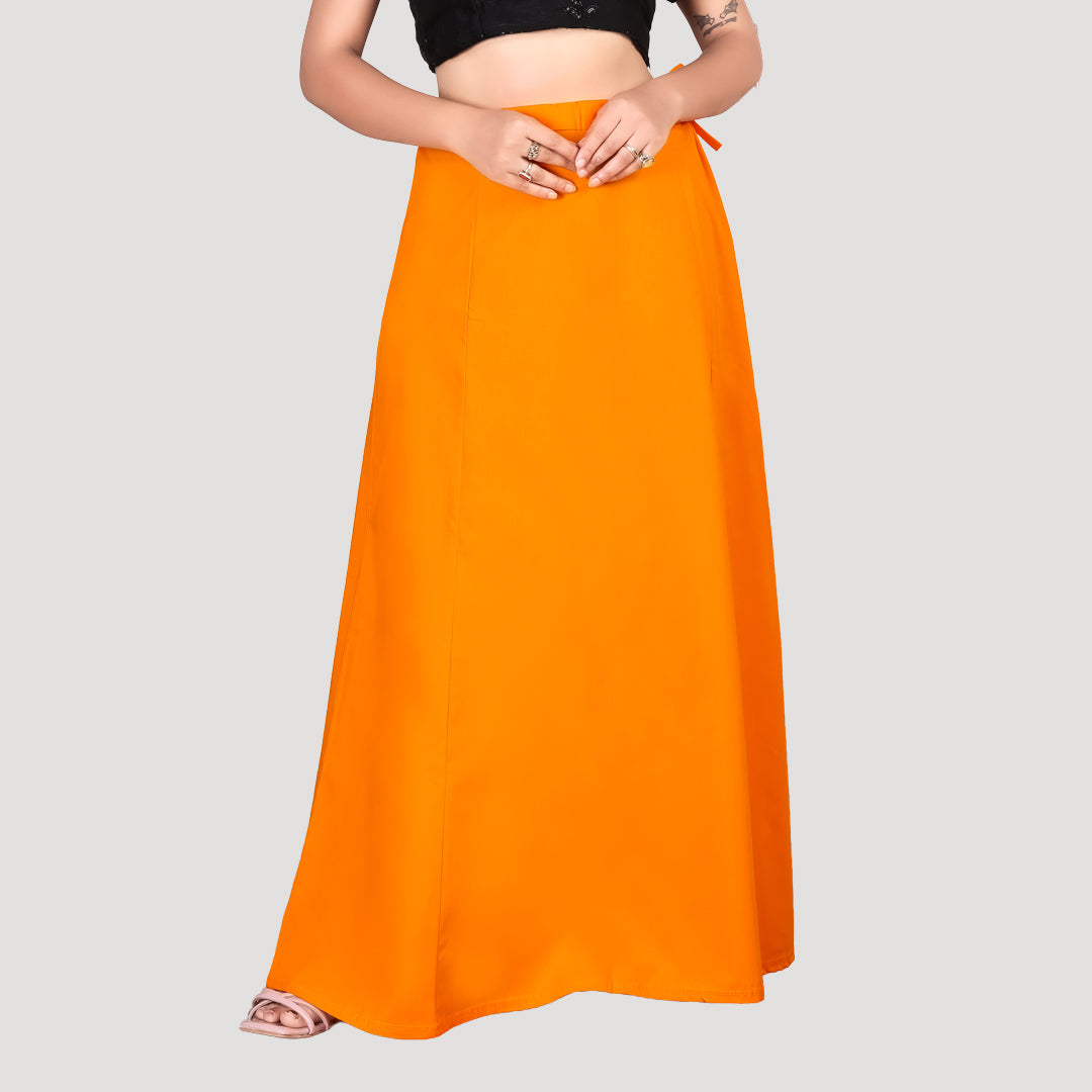 Paco Parrot™ Premium Cotton Petticoat for Women | Soft Breathable Cotton Saree Petticoat for Women