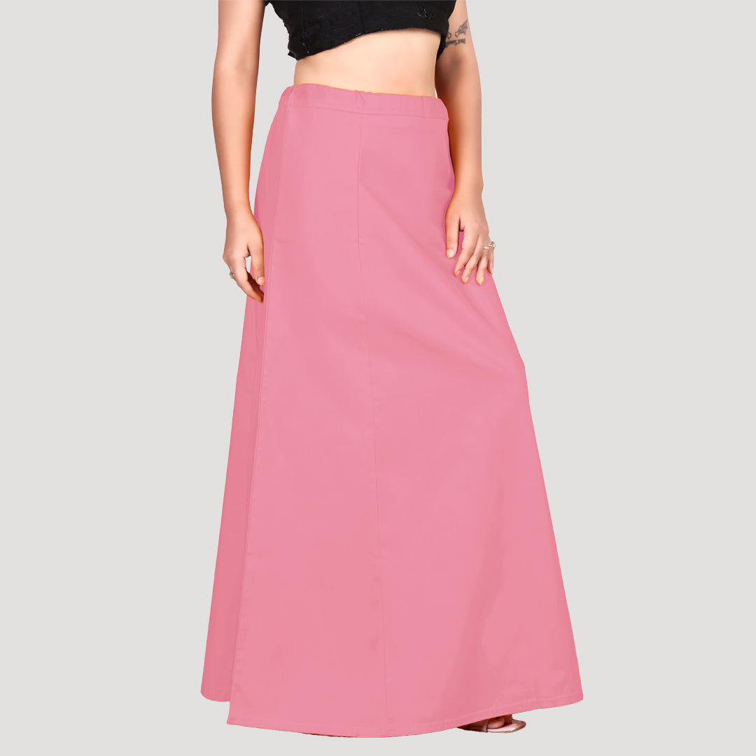 Paco Parrot™ Premium Cotton Petticoat for Women | Soft Breathable Cotton Saree Petticoat for Women