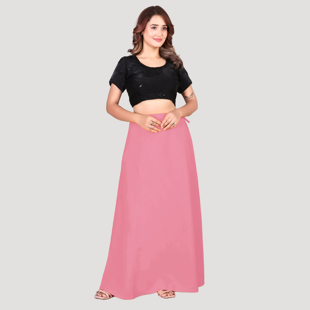 Paco Parrot™ Premium Cotton Petticoat for Women | Soft Breathable Cotton Saree Petticoat for Women