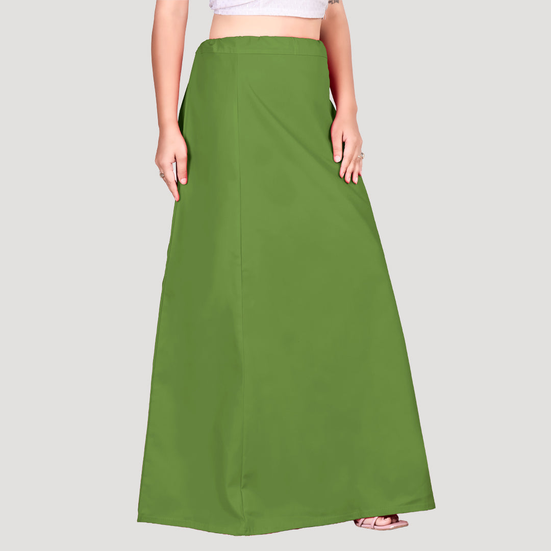 Paco Parrot™ Premium Cotton Petticoat for Women | Soft Breathable Cotton Saree Petticoat for Women